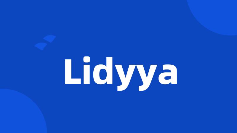 Lidyya