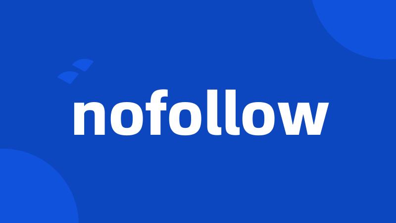 nofollow