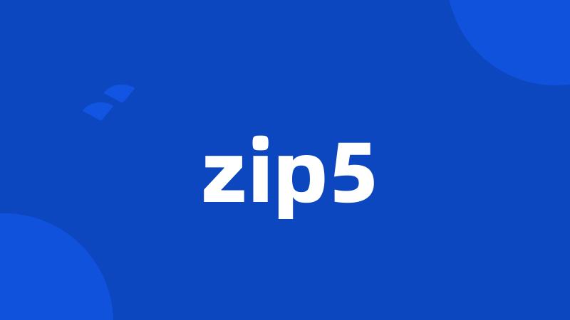 zip5