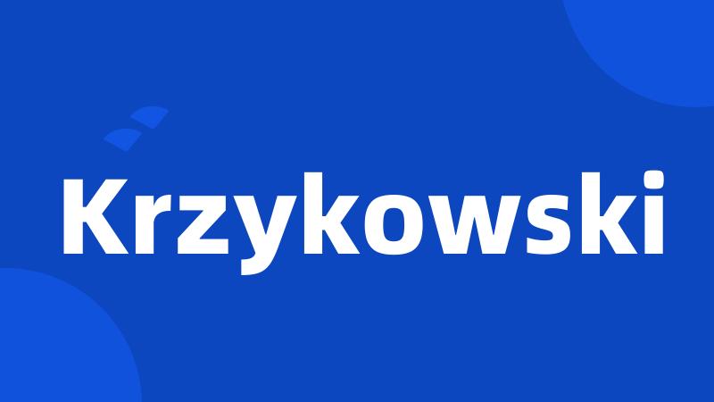 Krzykowski