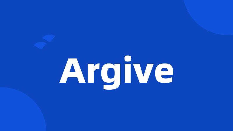 Argive