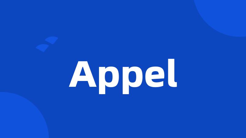 Appel