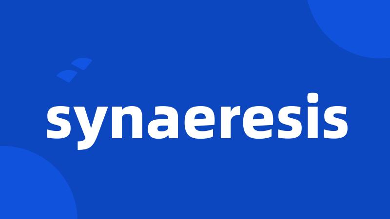 synaeresis