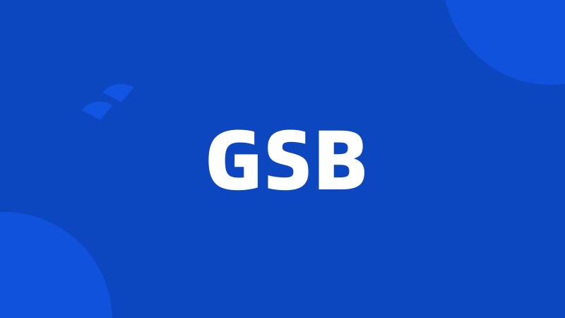 GSB