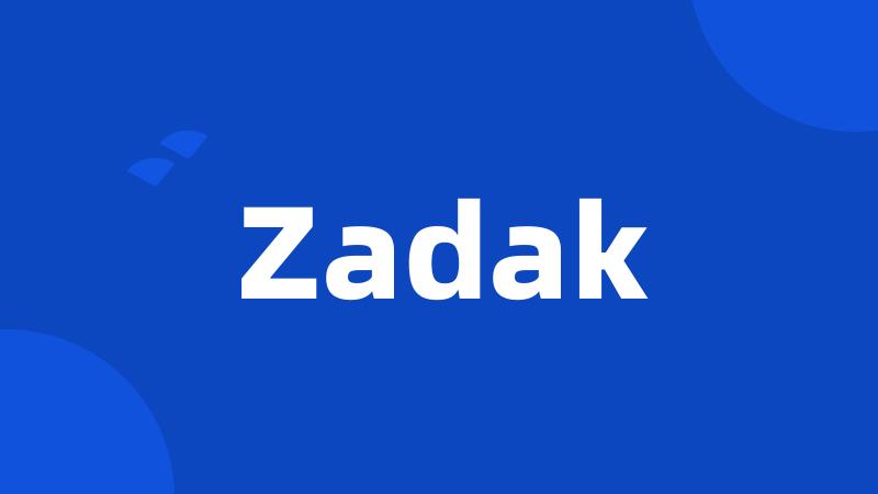 Zadak