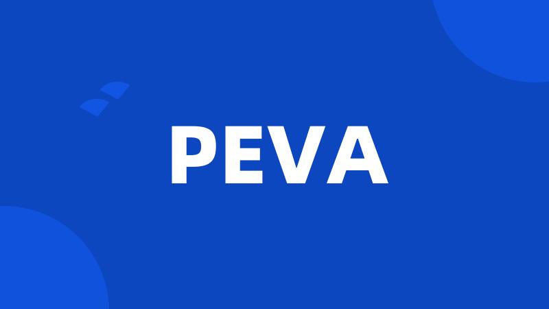 PEVA