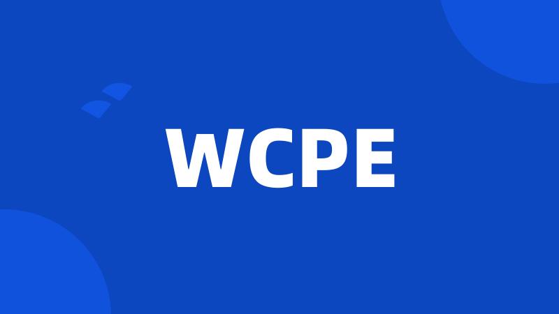 WCPE