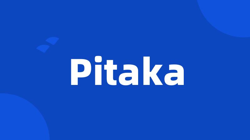 Pitaka