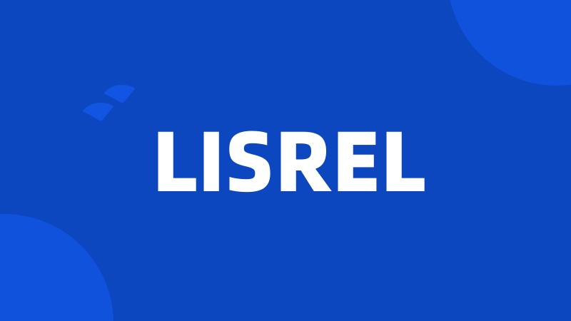 LISREL