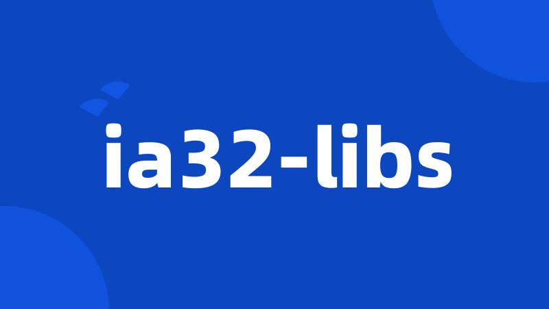 ia32-libs