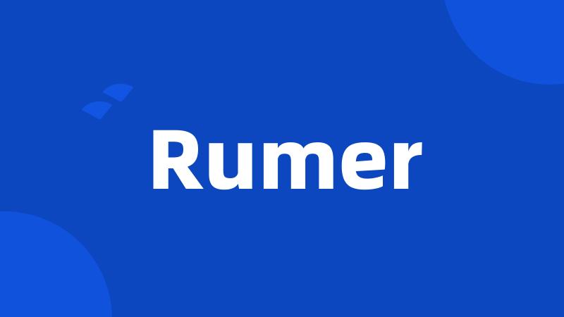 Rumer