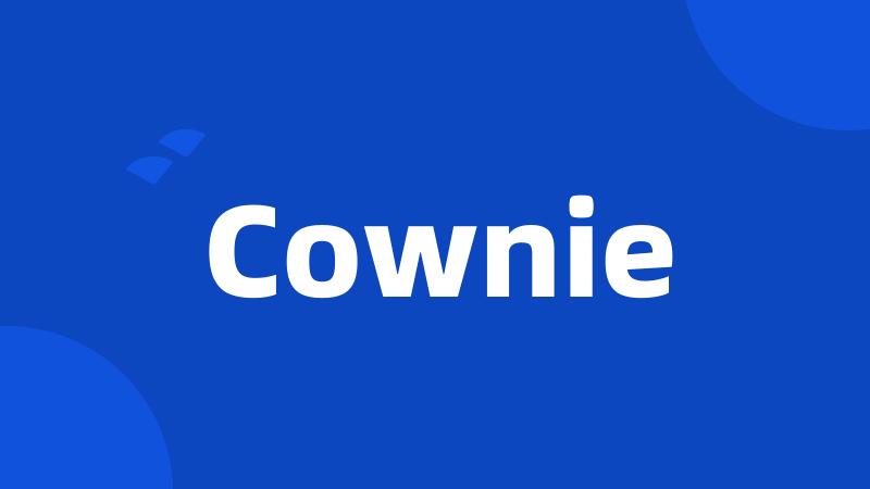 Cownie