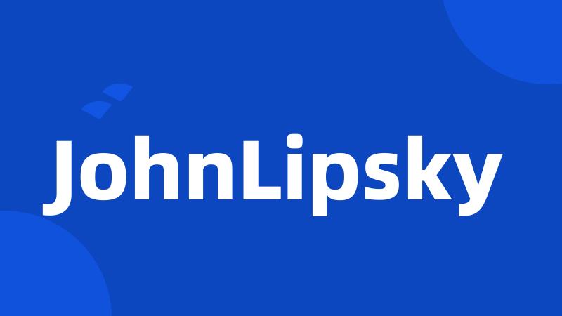 JohnLipsky