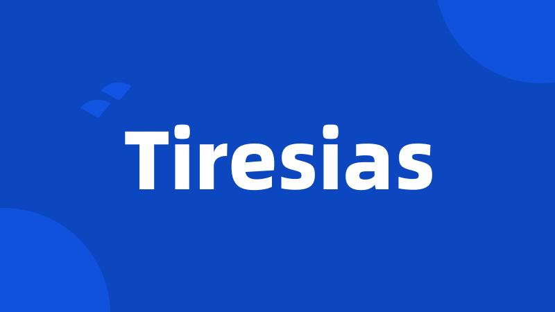 Tiresias