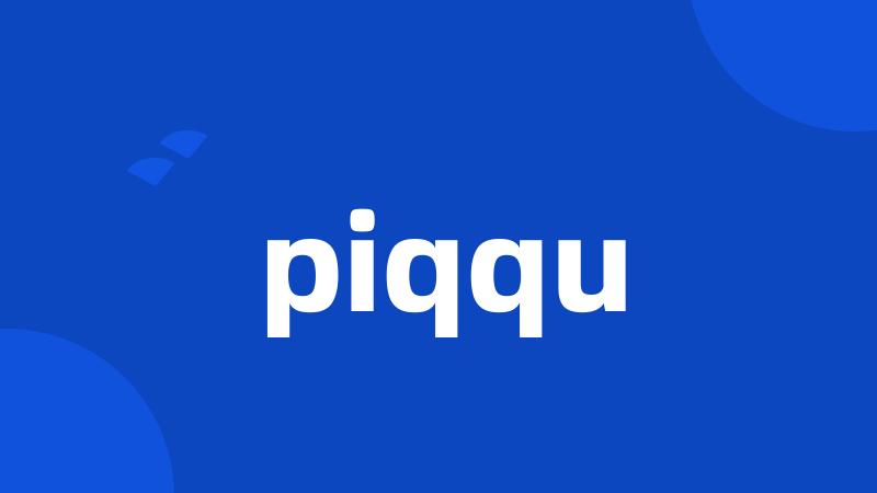 piqqu