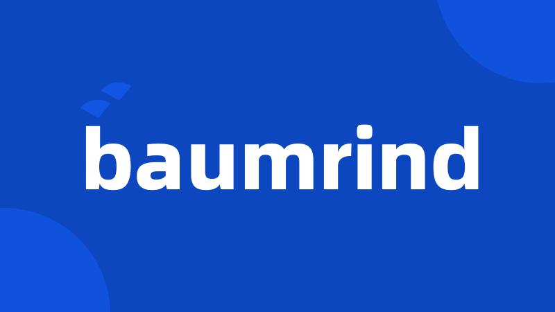 baumrind