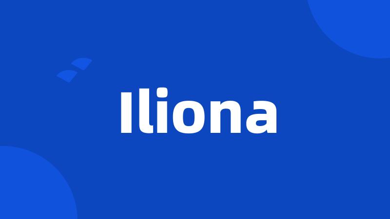 Iliona