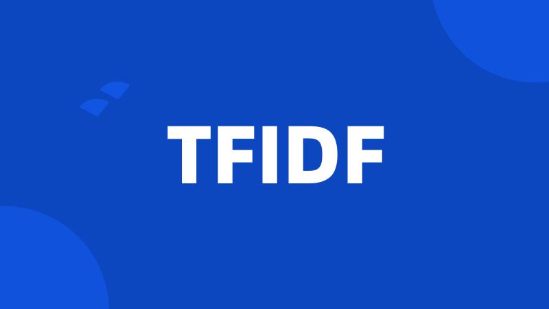 TFIDF