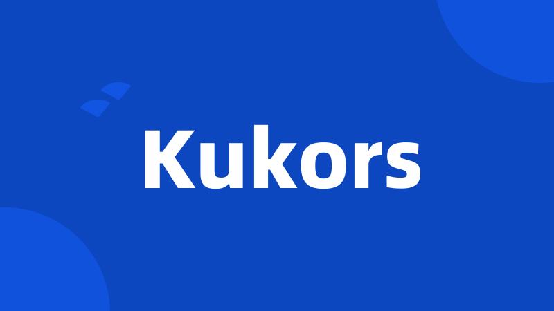 Kukors