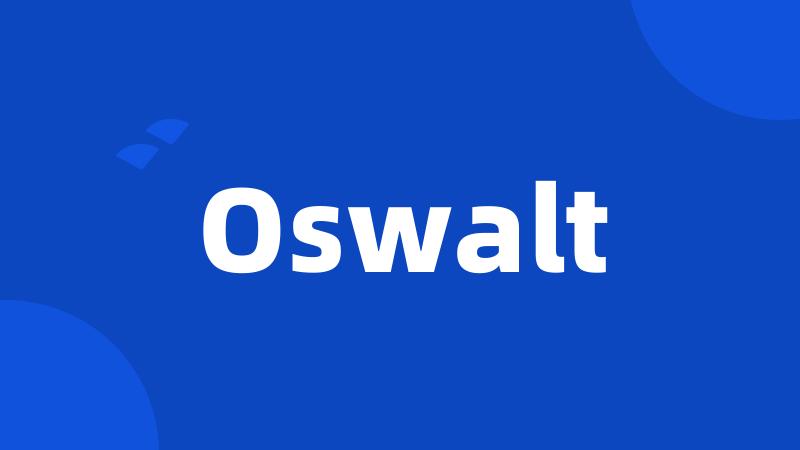 Oswalt