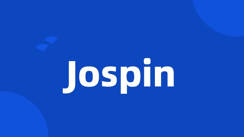 Jospin