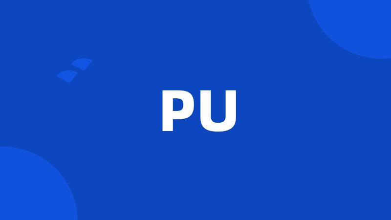 PU