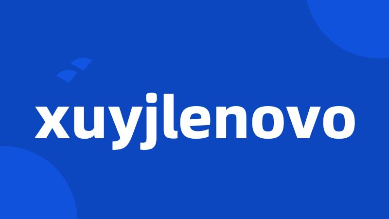 xuyjlenovo