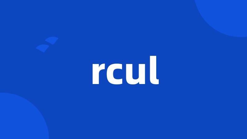 rcul