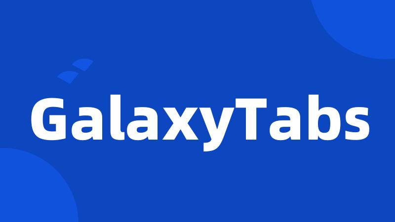 GalaxyTabs