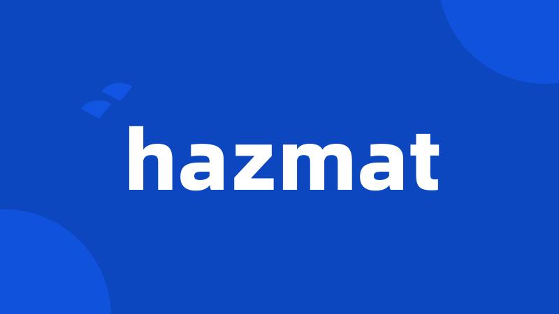 hazmat