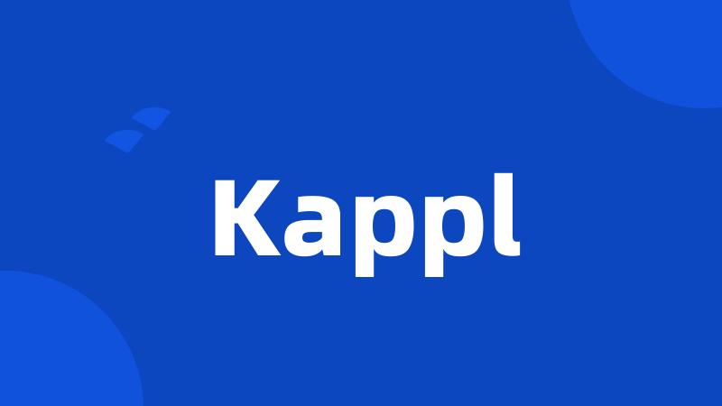 Kappl