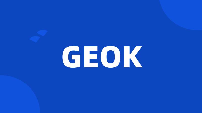 GEOK