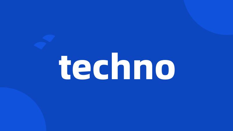 techno