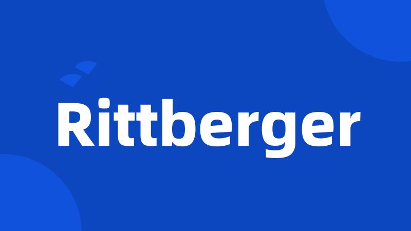 Rittberger