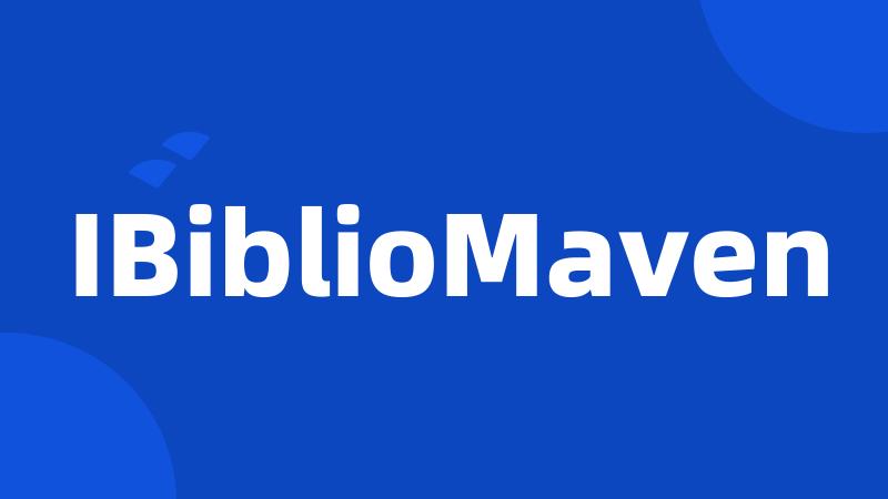 IBiblioMaven