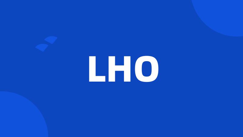 LHO