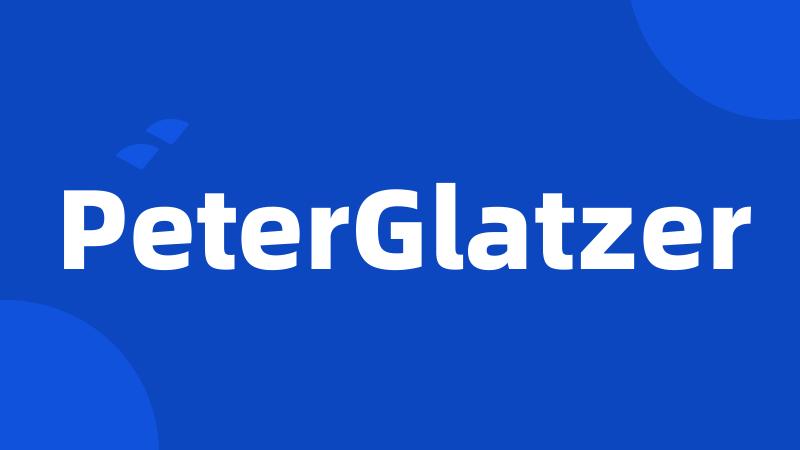 PeterGlatzer