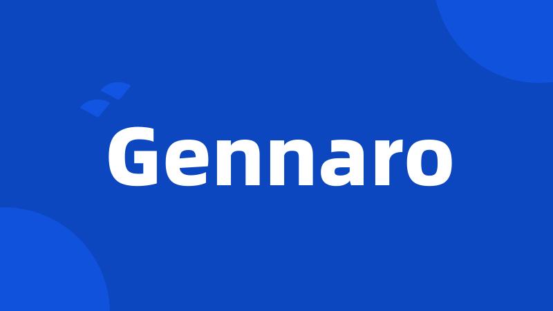 Gennaro