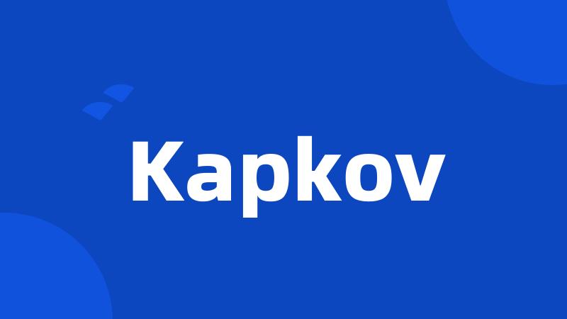 Kapkov