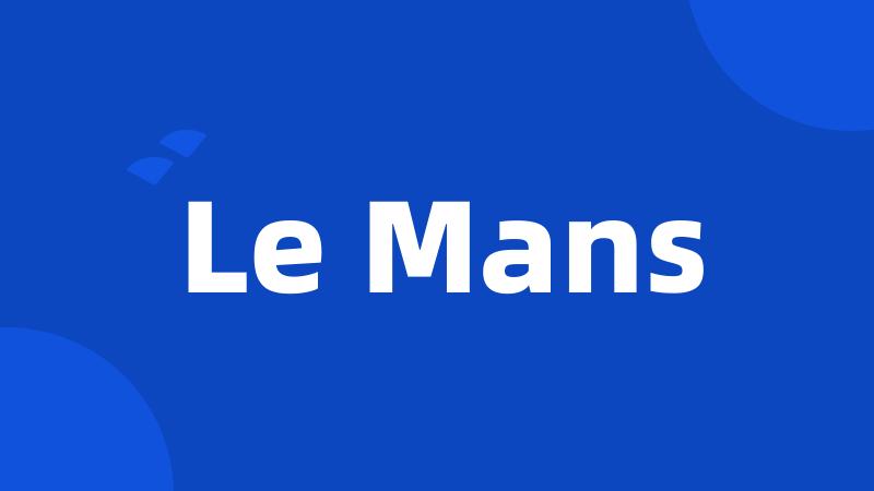 Le Mans