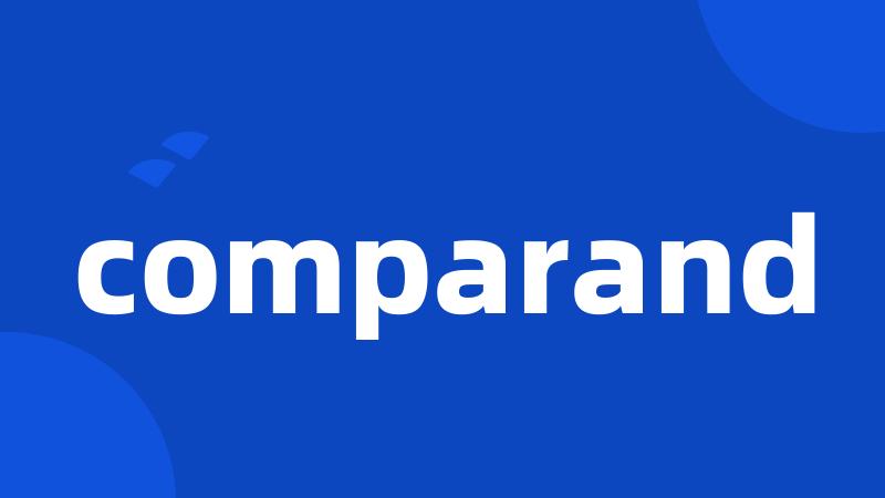 comparand