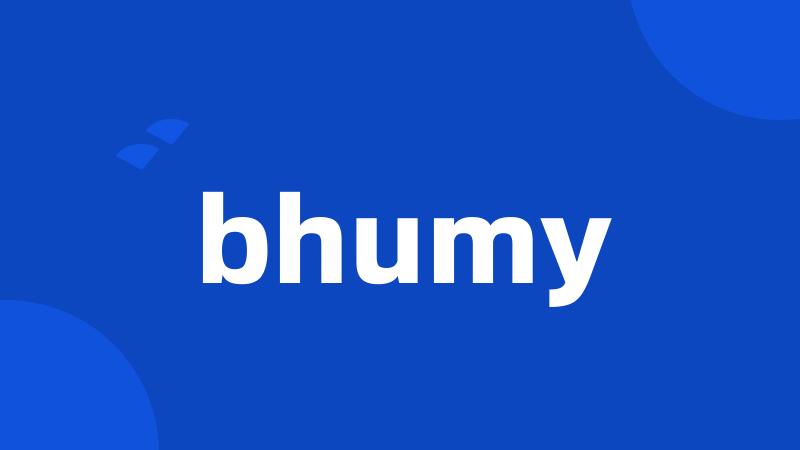 bhumy