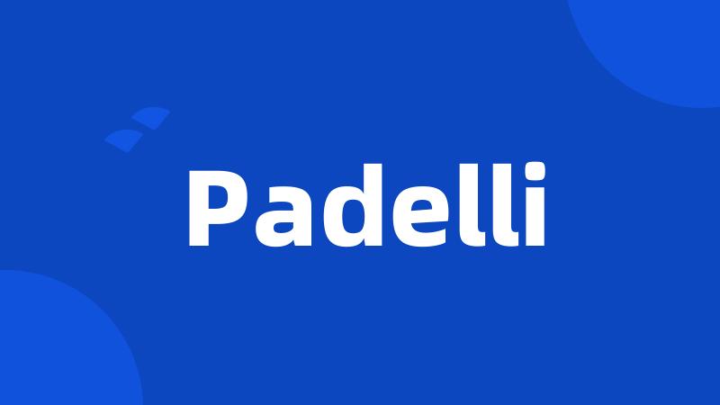 Padelli