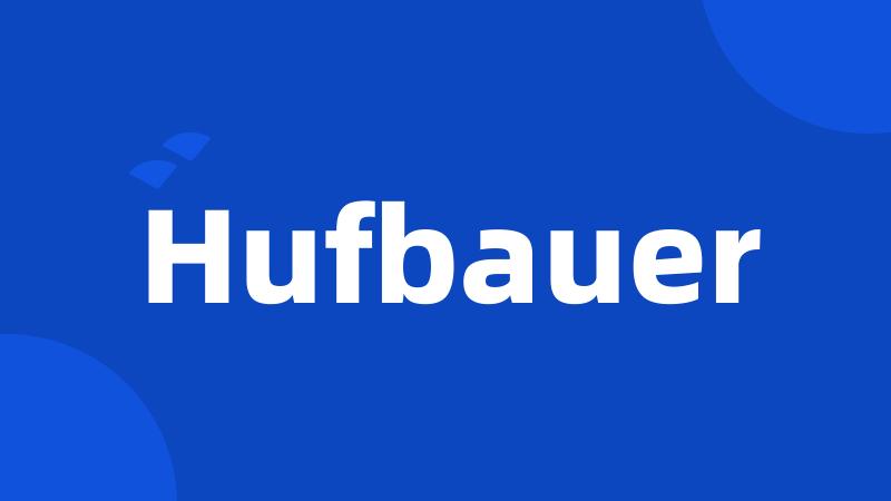 Hufbauer