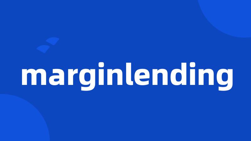 marginlending