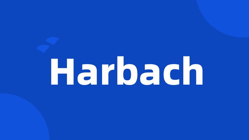 Harbach