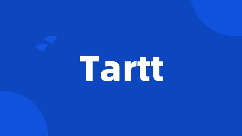 Tartt