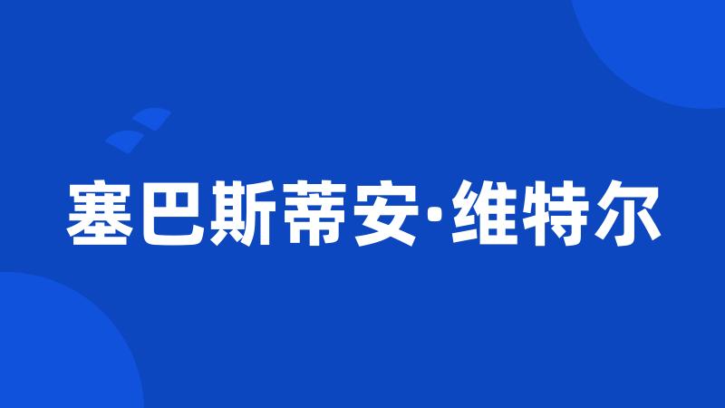 塞巴斯蒂安·维特尔