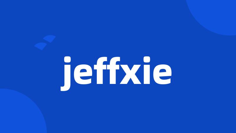 jeffxie