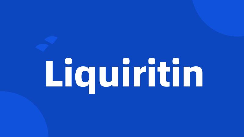 Liquiritin